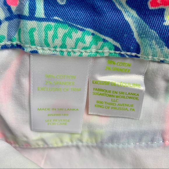 NWT Lilly Pulitzer 7” Bay Ave Shorts - Picture 8 of 8